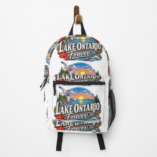 Item preview, Lake Ontario Forever Vintage Retro Canada Sunset Design designed and sold by CreativeNest Prints.