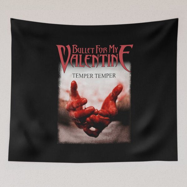 Item preview, Bullet For My Valentine Temper Temper The Poison Skull Red Eyes Y2K designed and sold by Muzequiel24.