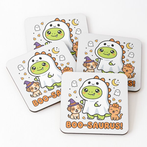 Item preview, Boo-Saurus Cute Dinosaur Ghost Halloween designed and sold by naragon4289.