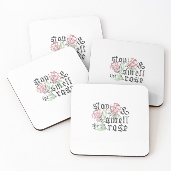 Item preview, Stop and Smell the Rose Gothic Floral Graphic designed and sold by The secret storage room.