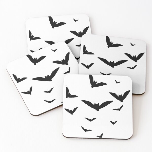 Item preview, Flying Bats Silhouette – Spooky Halloween Design designed and sold by DreamPixelPrint.