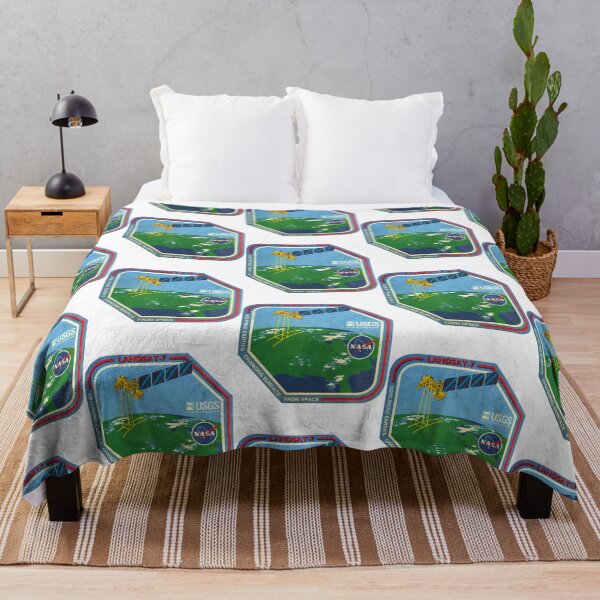 Item preview, Landsat 7 Logo Mission - Vintage Look designed and sold by DaydreamNTeed.