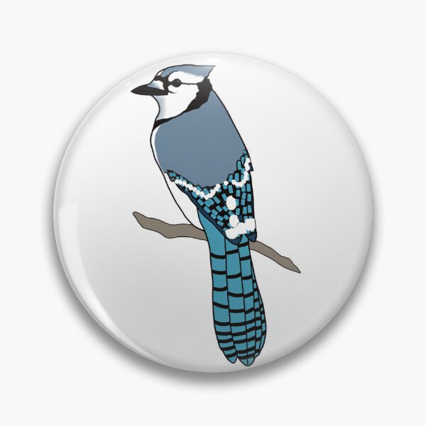 Item preview, Blue Jay Digital Artwork designed and sold by FarnwirbelArt.