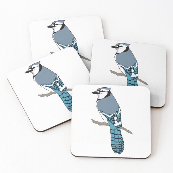 Item preview, Blue Jay Digital Artwork designed and sold by FarnwirbelArt.