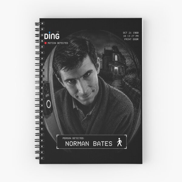 Item preview, Norman Bates DING Doorbell Camera designed and sold by Aimz Does Stuff.
