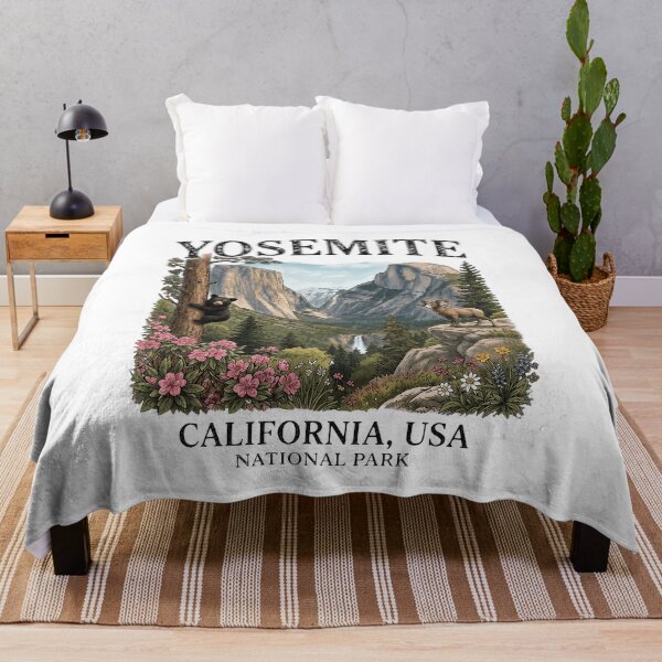 Item preview, Retro National Park Nature Bear Ram Art designed and sold by AlisonKli63932.