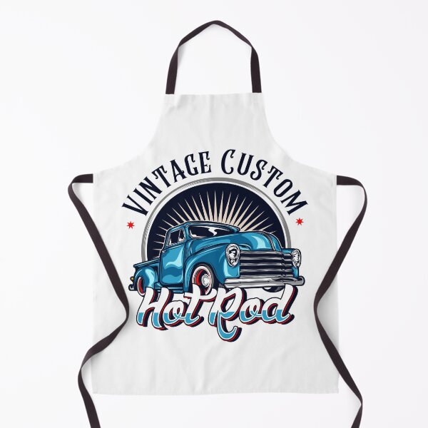 Item preview, Vintage Custom Hot Rod Classic Blue Pickup Truck designed and sold by heedooppod.