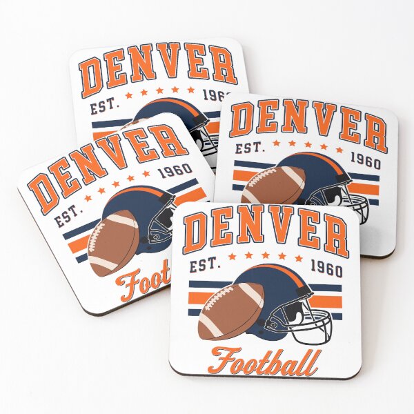 Artikelvorschau, Denver Est 1960 Fußball Vintage Retro entworfen und verkauft von TannerBry40882.