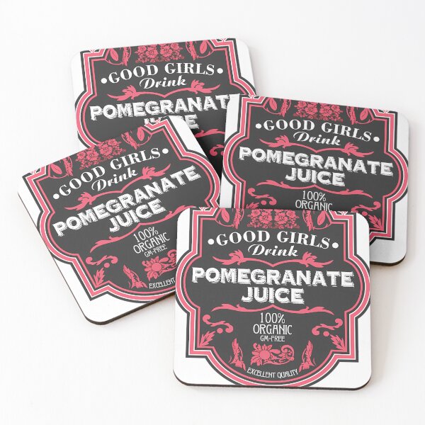 Item preview, Good Girls Drink Pomegranate Juice designed and sold by SurrealChibi.