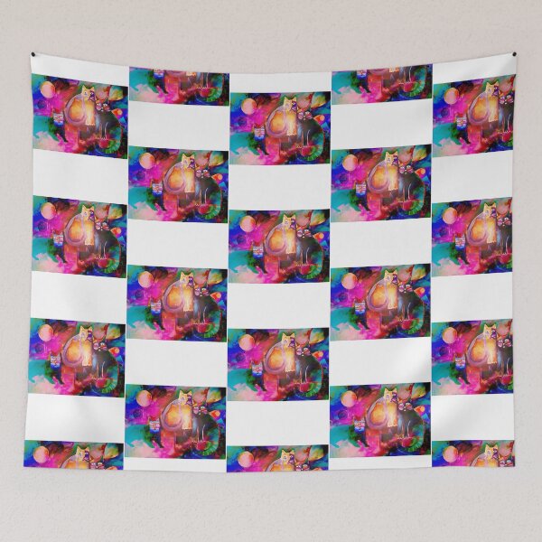 Item preview, Colourful Cats designed and sold by keelan-qualls.
