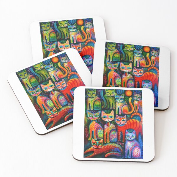 Item preview, Colourful Kittens designed and sold by keelan-qualls.