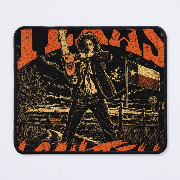 Item preview, Hes From Texas Chainsaw Horror Halloween Design designed and sold by linendaust.