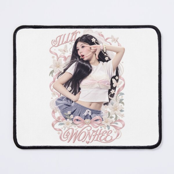 Item preview, Wonhee ILLIT Ribbon Visual | Red Stage Aesthetic designed and sold by Valereekmerch.