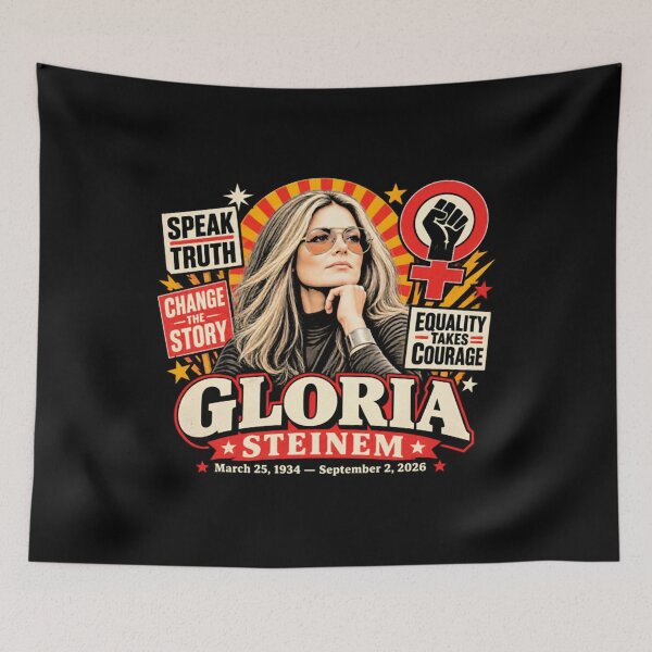Item preview, Gloria Steinem designed and sold by SawyerLawrence.