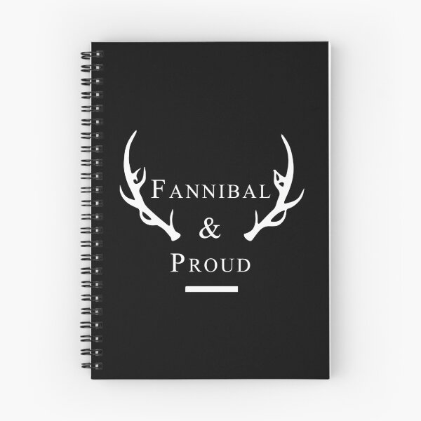 Item preview, 'Fannibal  Proud' (Black Backgroundwhite Font) designed and sold by keelan-qualls.