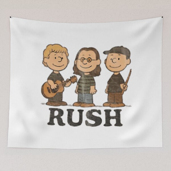 Item preview, Rush Band Peanuts Style Baby Rock Band Cartoon Rush Fan Retro designed and sold by MerrittWe.