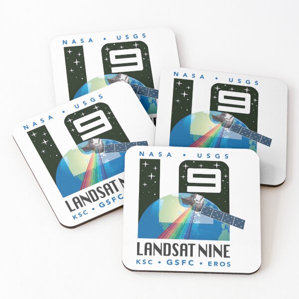 Item preview, Nasa Landsat 9 Logo designed and sold by DaydreamNTeed.