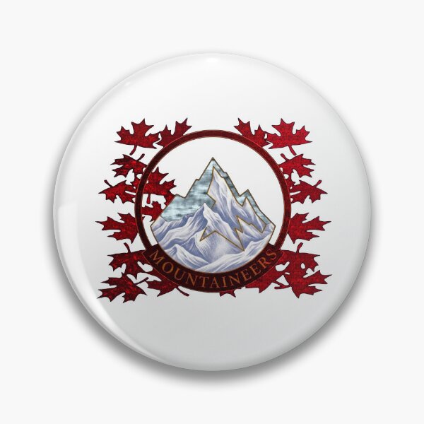 Item preview, Mountaineers Vintage Mountain Badge designed and sold by Liqvorx.