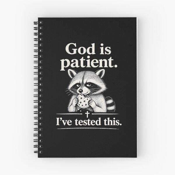 Item preview, God is Patient I've Tested This designed and sold by CelidaBonde.