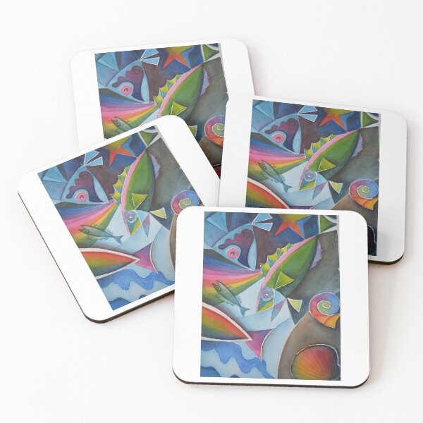 Item preview, Fish Abstract Doodle designed and sold by keelan-qualls.