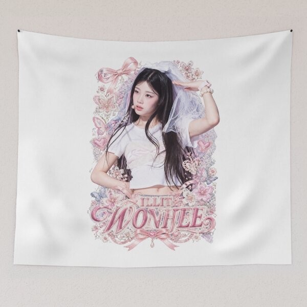 Item preview, Wonhee ILLIT Cute Stage Visual | Coquette Ribbon Concept designed and sold by Valereekmerch.