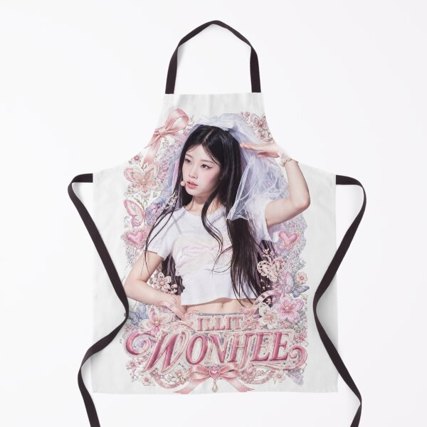 Aperçu de l'œuvre Visuel mignon de Wonhee ILLIT | Concept de ruban Coquette créée et vendue par Valereekmerch.