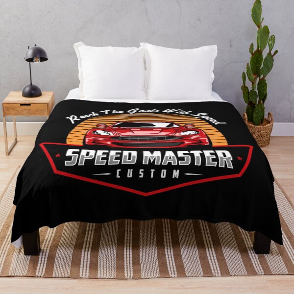 Item preview, Speed Master Reach The Goals Red Sports Car Sunset designed and sold by heedooppod.