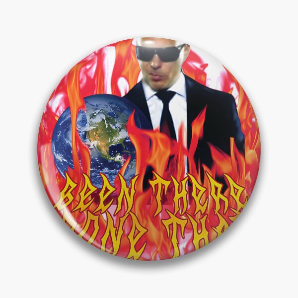 Item preview, Heavy Metal Pitbull With Flames designed and sold by SurrealChibi.