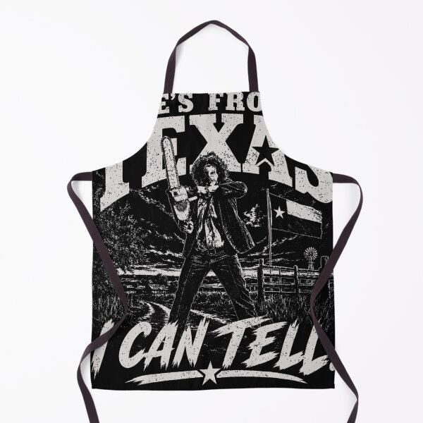 Item preview, Hes From Texas Chainsaw Horror Halloween Design designed and sold by linendaust.