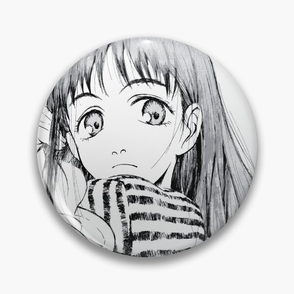 Item preview, Eri Ninamori Monochrome Illustration designed and sold by Fire TheMann.