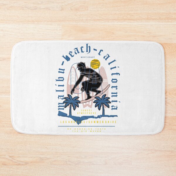 Item preview, Malibu Beach California Surfer Sunset Atmosphere West Coast designed and sold by heedooppod.