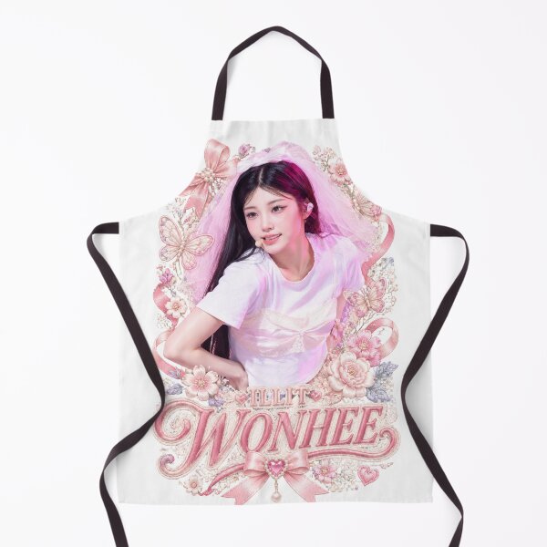 Aperçu de l'œuvre Wonhee ILLIT Coquette Ribbon Art | Concept de scène girly créée et vendue par Valereekmerch.