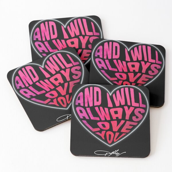 Item preview, I Will Always Love You Country Music Romance Design designed and sold by walthfehrl.