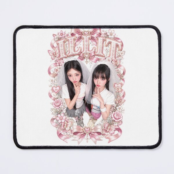 Item preview, ILLIT Coquette Pink Bow Stage Graphic | Y2K Girly Outfit designed and sold by Valereekmerch.