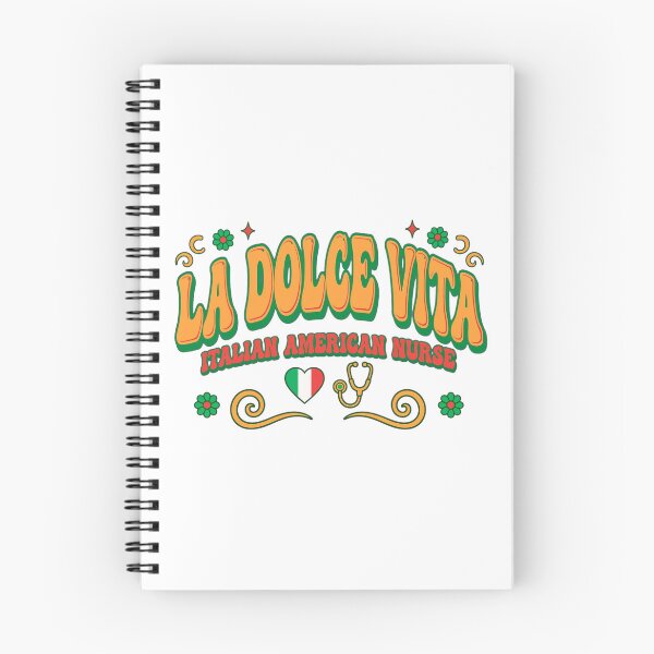 Item preview, La Dolce Vita Italian American Nurse Shirt - Retro Groovy RN Shirt designed and sold by Petringo.
