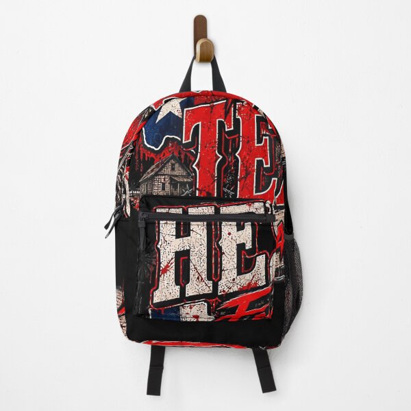 Item preview, Hes From Texas Cowboy Chainsaw Halloween Horror Design designed and sold by linendaust.