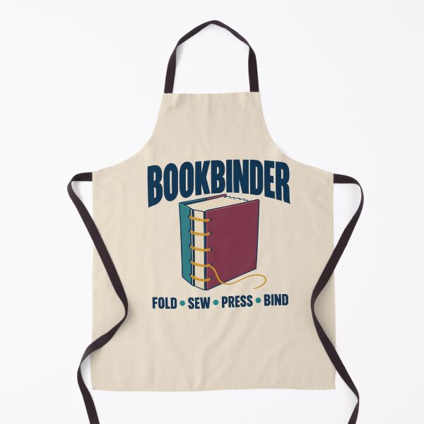 Item preview, Bookbinder Shirt – Hand Bookbinding & Book Arts Design designed and sold by astersgraphics.