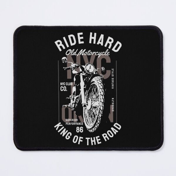 Item preview, Ride Hard King Of The Road Old Motorcycle NYC Brooklyn designed and sold by heedooppod.