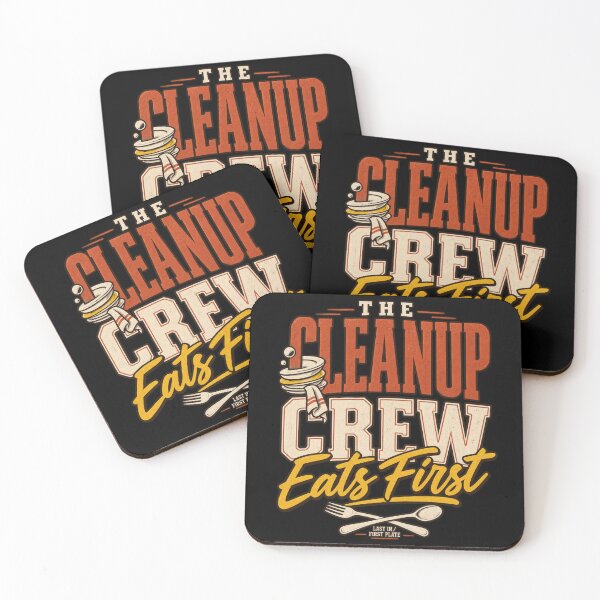 Item preview, THE CLEANUP CREW EATS FIRST, Thanksgiving Host Tee designed and sold by PhylonBoxx.