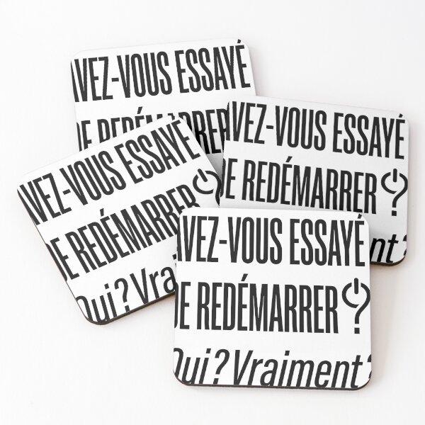 Item preview, Have you tried restarting? Yes, really? Computer humor. Support. designed and sold by Niebieski-Labs.