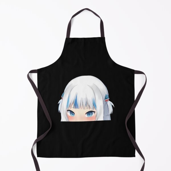 Item preview, Gawr Gura Peeker Without Hoodie - Hololive Hololiveenglish Holomyth designed and sold by leonida-scrame.