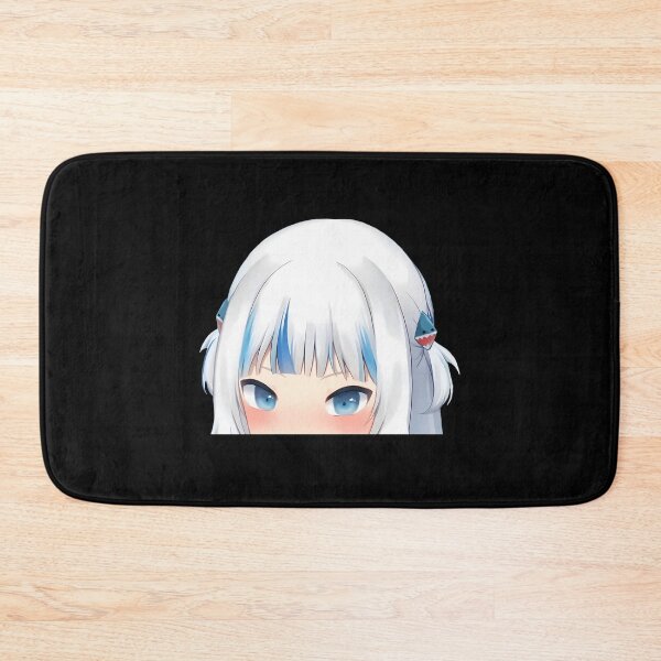 Item preview, Gawr Gura Peeker Without Hoodie - Hololive Hololiveenglish Holomyth designed and sold by leonida-scrame.
