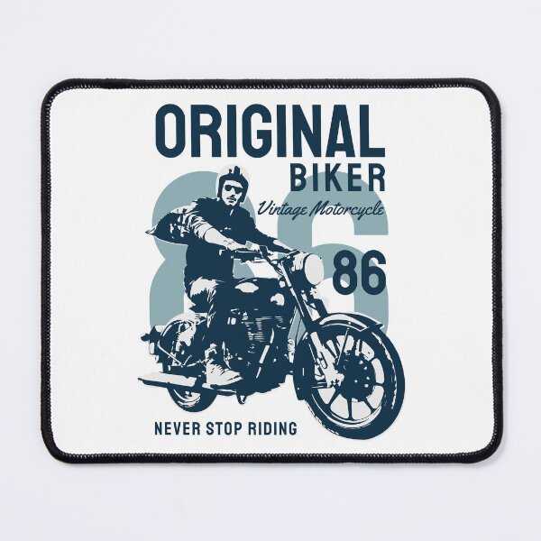 Item preview, Original Biker Vintage Motorcycle Never Stop Riding 86 designed and sold by heedooppod.