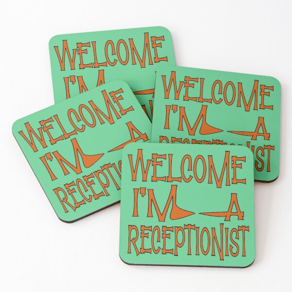 Item preview, welcome i'm a Receptionist designed and sold by sednalafandy79.