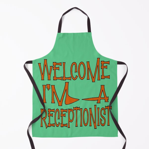 Item preview, welcome i'm a Receptionist designed and sold by sednalafandy79.