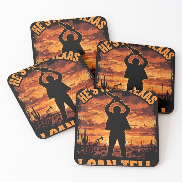 Item preview, Hes From Texas Chainsaw Halloween Horror Design designed and sold by linendaust.