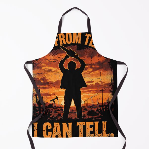 Item preview, Hes From Texas Chainsaw Halloween Horror Design designed and sold by linendaust.