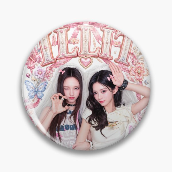 Item preview, ILLIT Viral Stage Visual | Coquette Ribbon Frame Art designed and sold by Valereekmerch.