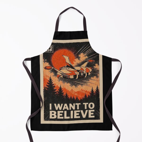 Item preview, Retro UFO Robot – I Want To Believe Vintage Japanese Anime Poster designed and sold by zumerdiego.