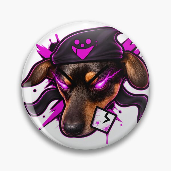 Item preview, Azure Doggy Abstract Art | Perfect Gift For You And Friends designed and sold by Tyler Rickard.
